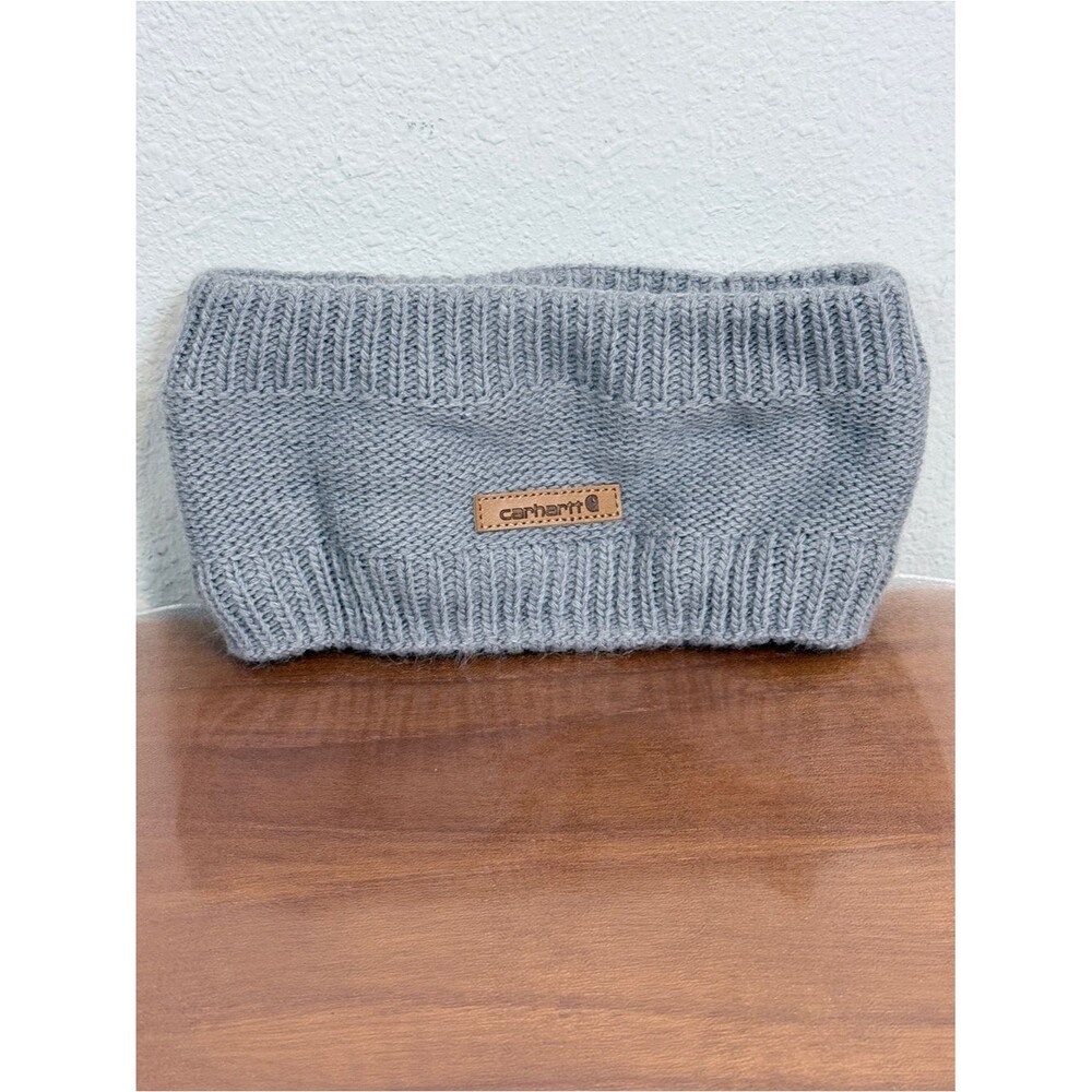 Carhartt Gray Knit Fleece-Lined Headband Ear Warmer